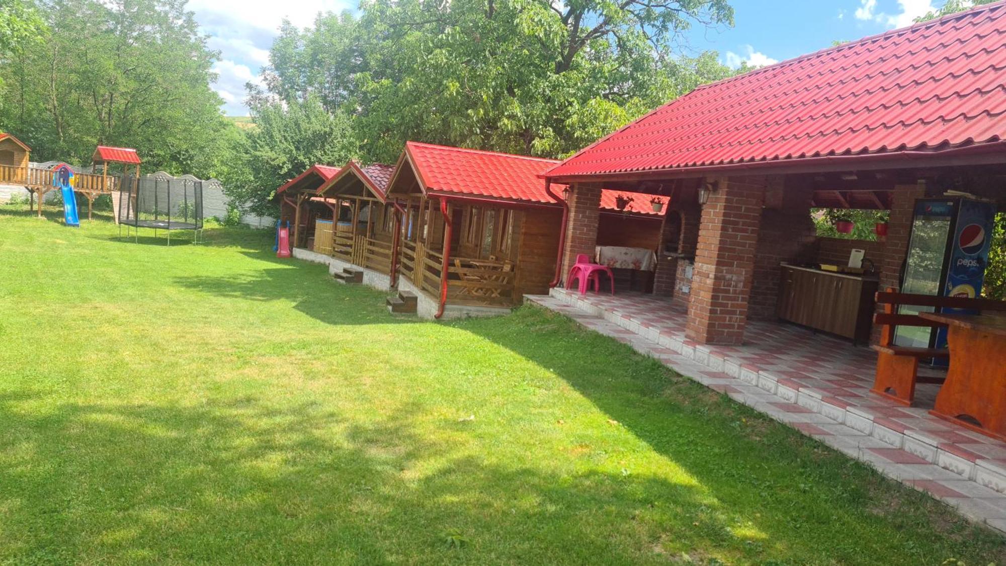 Cabanutele Din Lemn Villa Chiscau Buitenkant foto
